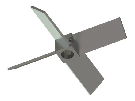 پره همزن چهار تیغه مایل