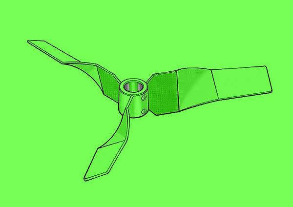 پره میکسر محوری