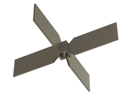 پره همزن میکسر توربینی